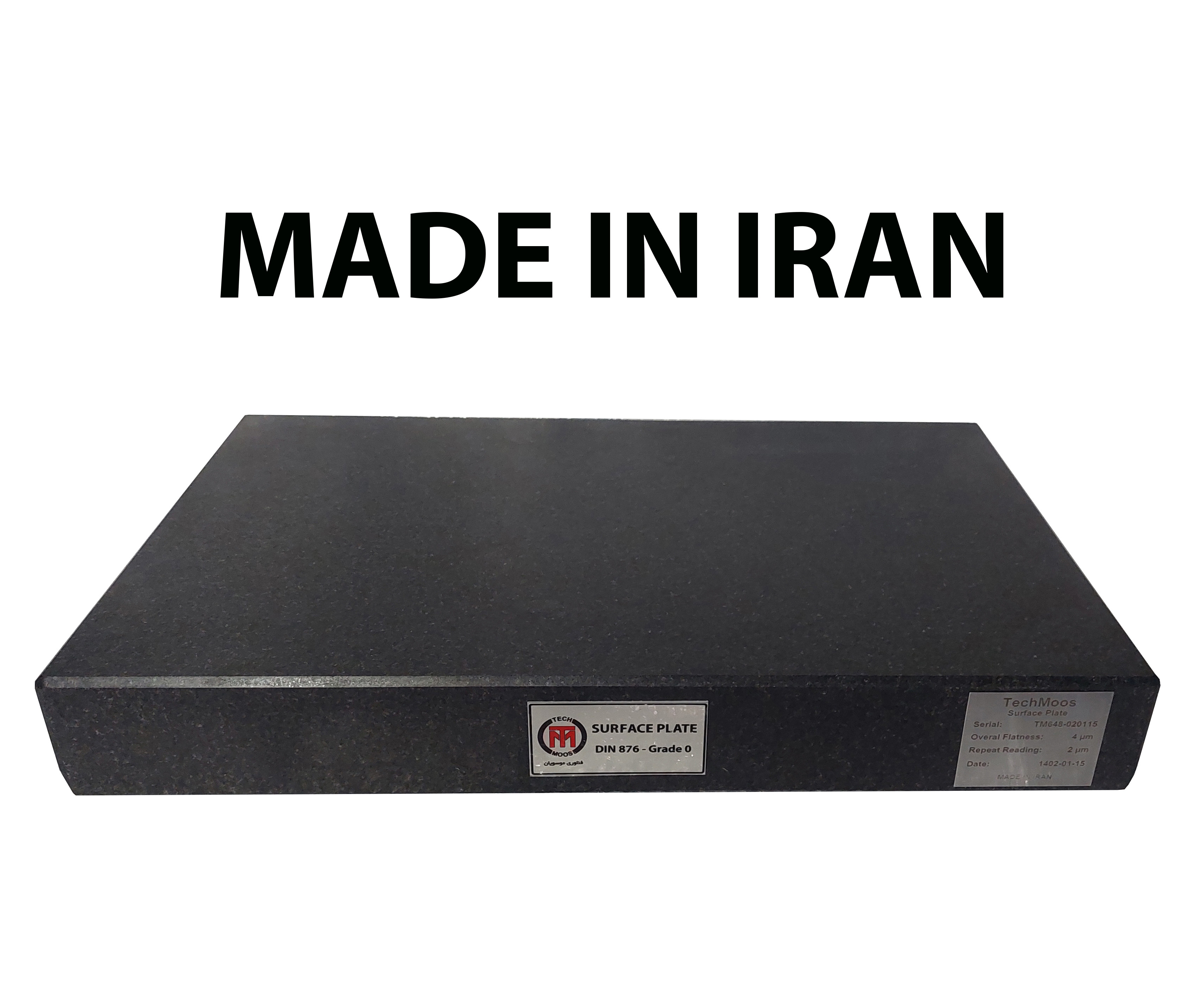 صفحه صافی گرانیتی برند TechMoos سایز 60x40 گرید 00