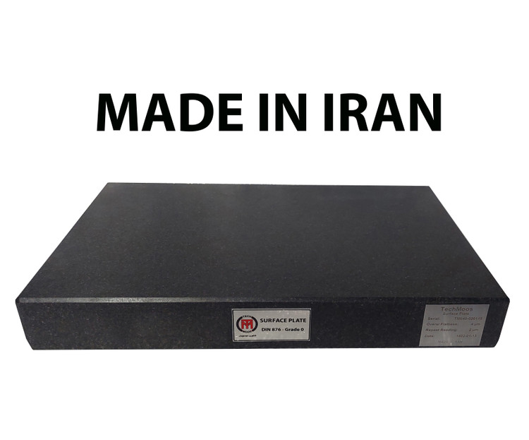 صفحه صافی گرانیتی برند TechMoos سایز 60x40 گرید 00